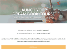 Tablet Screenshot of launchyourdreambook.com